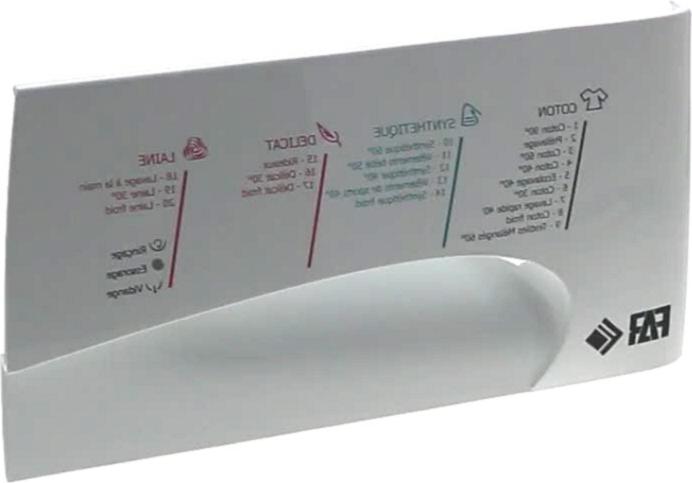 FACADE Lave-Linge BAC LESSIVE