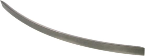 POIGNEE Four FOUR INOX Droit PROFILE ARC 478MM (entraxe 420MM)