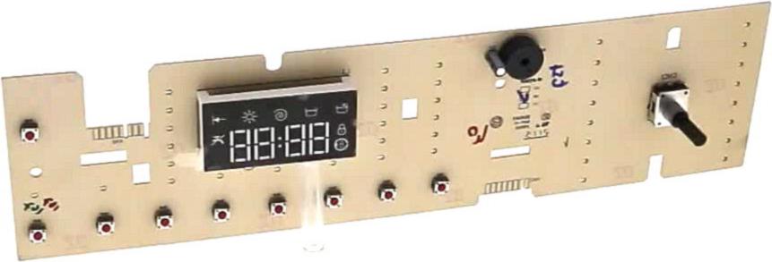 PLATINE Lave-Linge AFFICHAGE