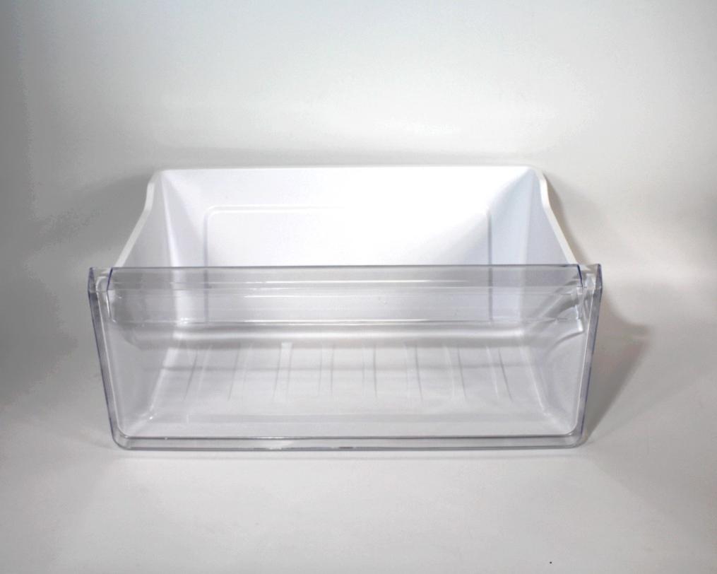 BAC Froid LEGUMES Blanc FACADE TRANSPARENT CLAIR 578*240*370