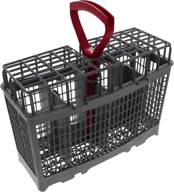 PANIER Lave-Vaisselle COUVERTS POIGNEE ROUGE