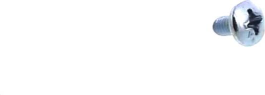 VIS TV UNITAIRE PIED/SUPPORT PIED POS Cuisinière M3*6 Diam-7 ZN