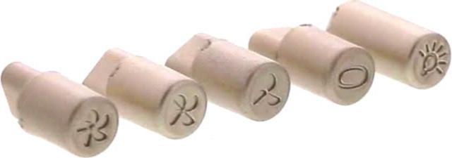 BOUTON Hotte POUSSOIR (lot de 5)