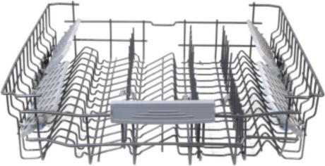 PANIER Lave-Vaisselle Supérieur 60 BLEU 520*485*180 4 ROUES REGLABLE AMOVIBLE POIGNEE GRISE