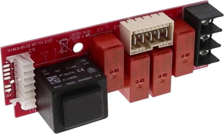 PLATINE CE PUISSANCE TRI400V (rouge) *promo*