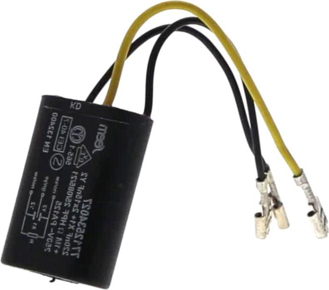 CONDENSATEUR Lave-Linge ANTIPARSITE FILIAIRE 0.22uF + 2*0.015uF