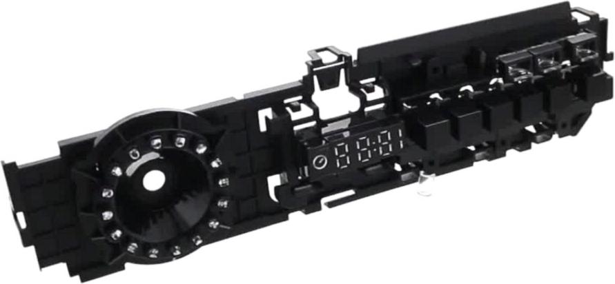 COUVERCLE Lave-Linge SUPPORT PLATINE + BOUTON + TRANSFERT T2