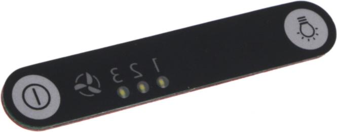 PLATINE Hotte COMMANDE