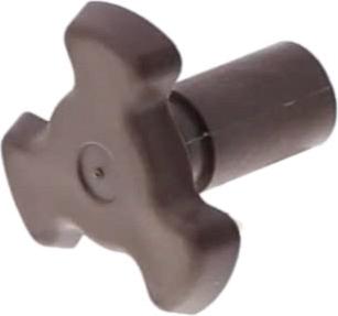 AXE Micro onde PLATEAU H28MM 3 ERGOTS 27MM AXE 7MM