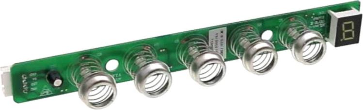 PLATINE Hotte COMMANDE 5 TOUCHES AYKB01-C53-D 20230427