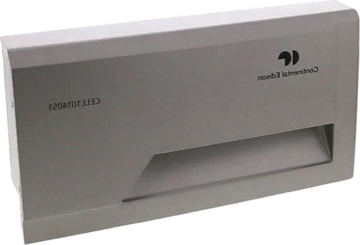 FACADE Lave-Linge TIROIR LESSIVE GRISE CONTINENTAL EDISON CELL10104S1 42247480 B1T1