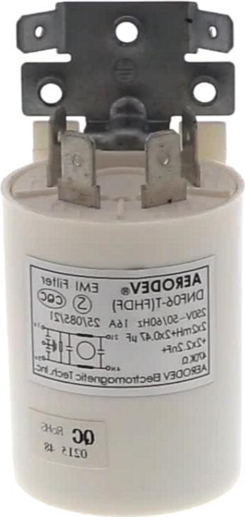 CONDENSATEUR Lave-Linge ANTIPARASITE DNF06-T(FHDF) 2X2MH+2X0.47UF
