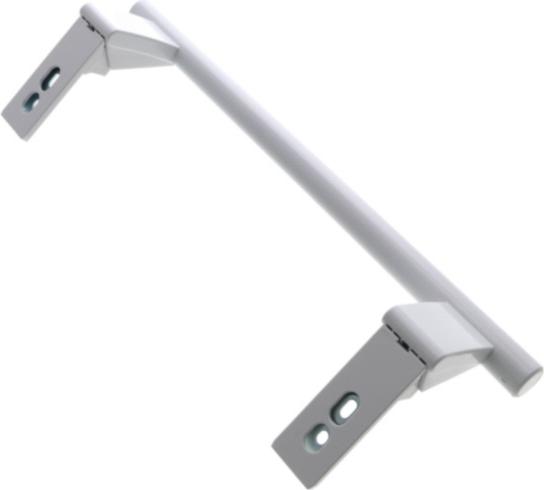 POIGNEE Froid PORTE Blanc DECOMPRESSION 313MM (entraxe 243mm)