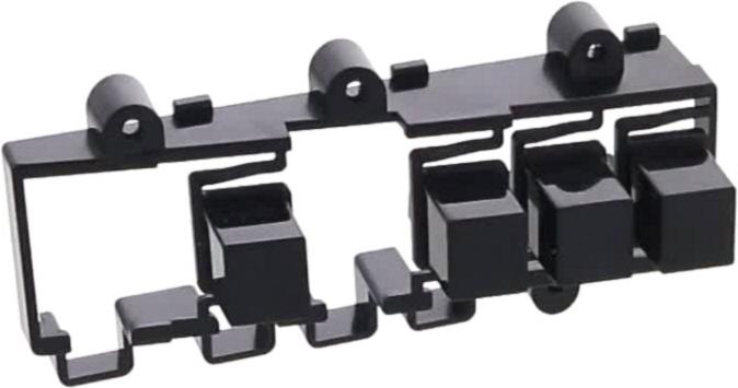 BOUTON Sèche-Linge SELECTION T1 NOIR (ensemble de 4) T110-SYH