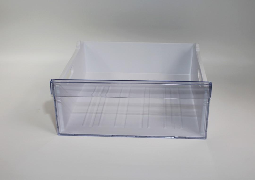 TIROIR Froid Supérieur ou CENT Blanc FACADE TRANSPARENT CLAIR 404*170*402 463894 M2