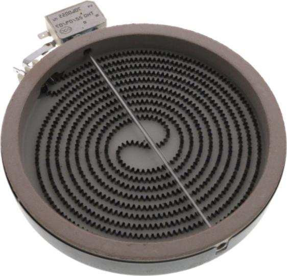 RESISTANCE Plaque Hilight 180mm 1800w SS COSSES CR