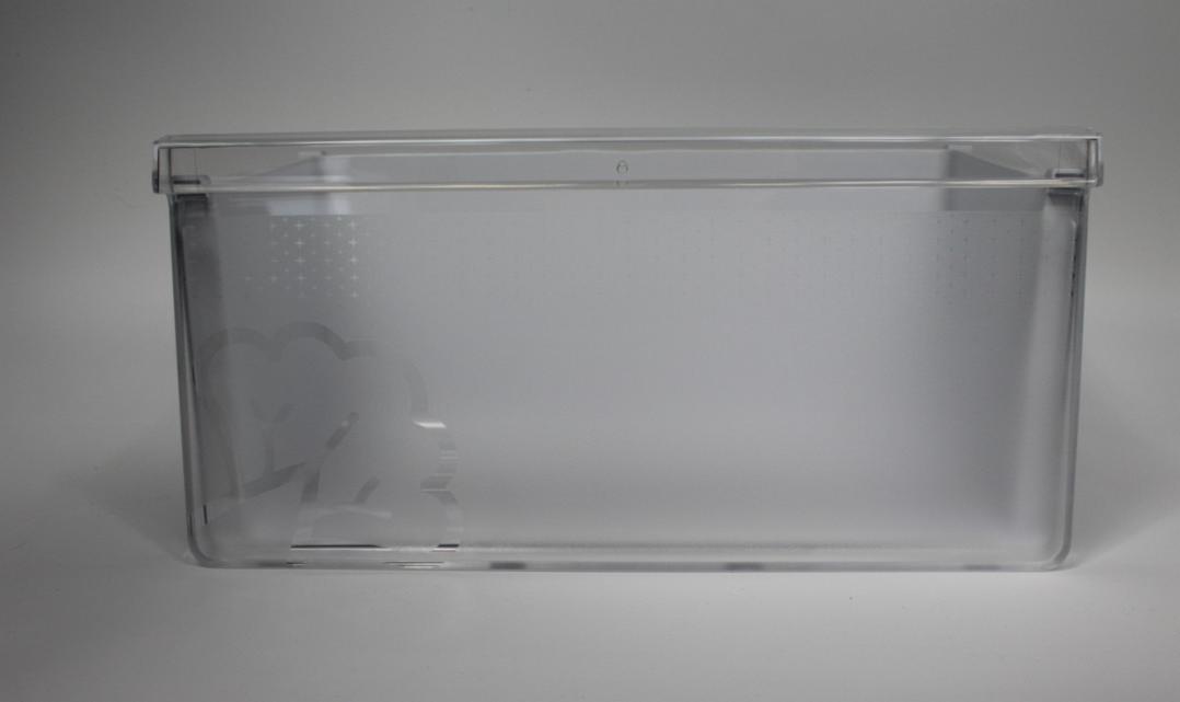 BAC Froid LEGUMES Inférieur Blanc FACADE TRANSPARENT 442*215*293 B05041751 HX