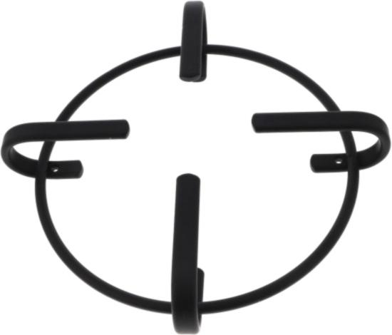 GRILLE Plaque 1 FEU RONDE 188mm EMAIL MAT max=220mm