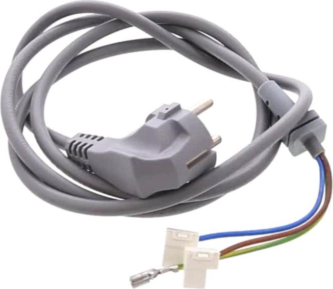 CABLE Sèche-Linge Alimentation 3G1 1.5M (cosses phase et neutre coudees)