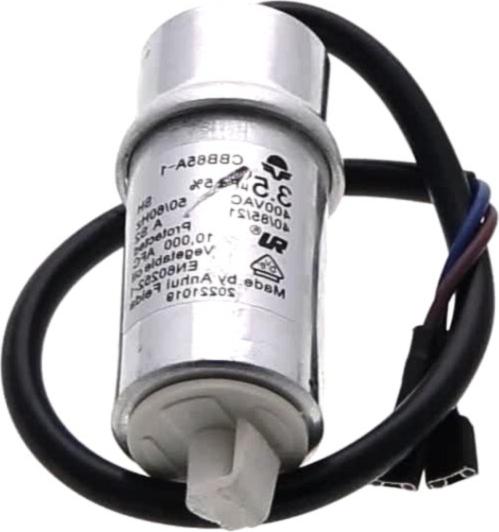 CONDO Froid 3.5uF 400V COSSES 6.3 METAL (fixation clip)