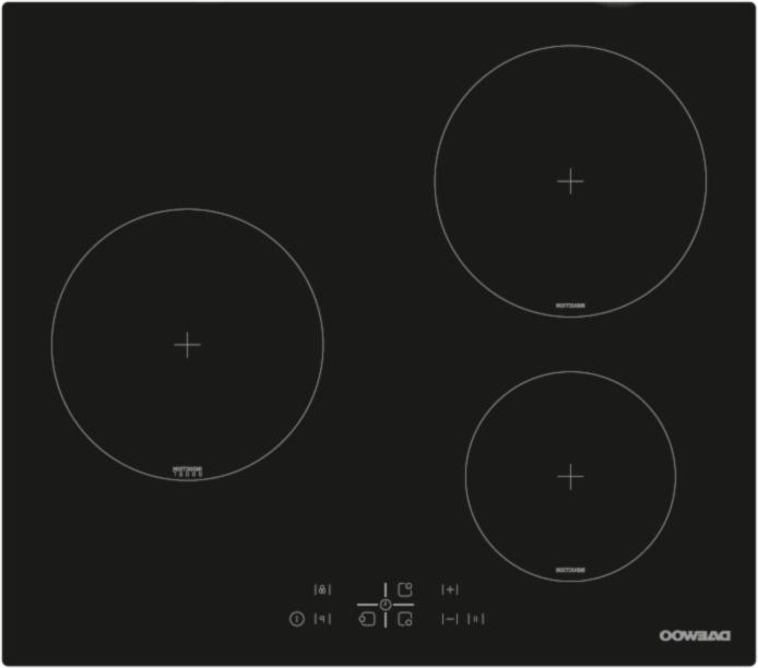 TAQUE Plaque VITRO NOIRE 3I 590*520 DAEWOO