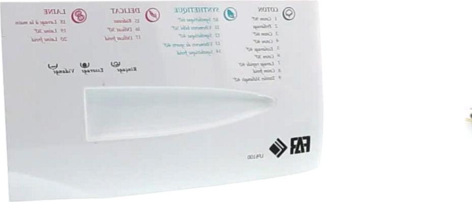 FACADE Lave-Linge TIROIR LESSIVE