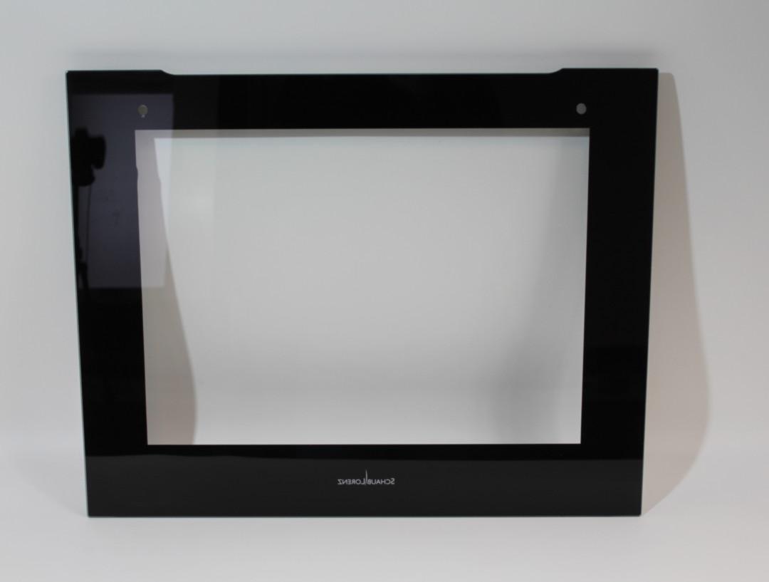 VITRE Four Extérieure NOIRE 594*472 SCHAUB LORENZ (entraxe 440m)