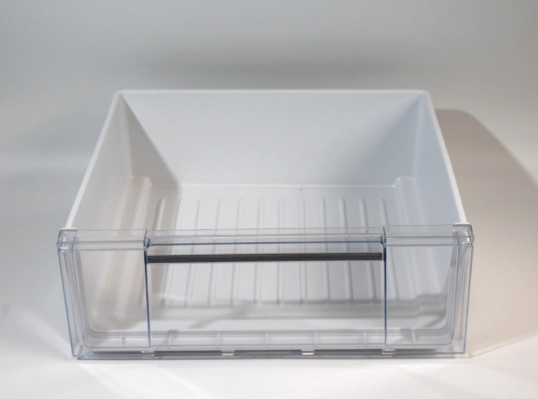 BAC Froid LEGUMES Blanc FACADE TRANSPARENT CLAIR 440*155*416