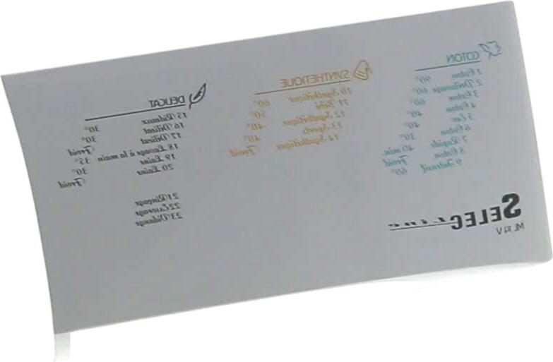 FACADE Lave-Linge BAC LESSIVE