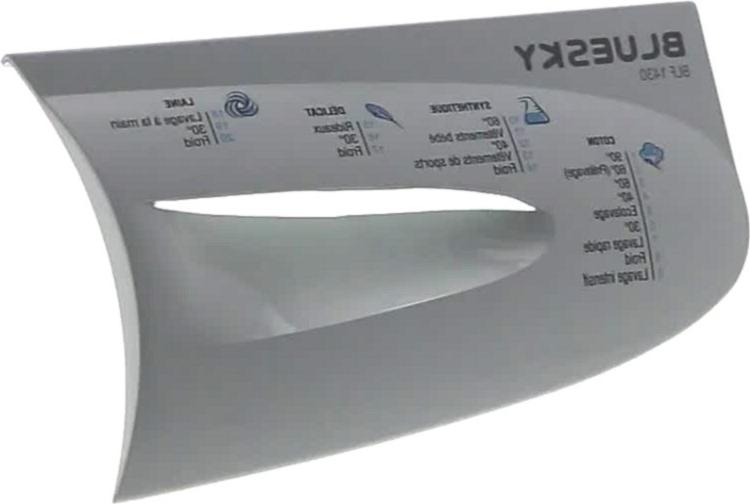 FACADE Lave-Linge BAC LESSIVE Blanc BLLUESKY BLF1430