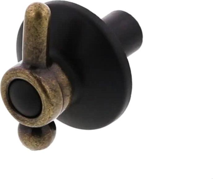 MANETTE Cuisinière GAZ DESSUS RETRO NOIRE E