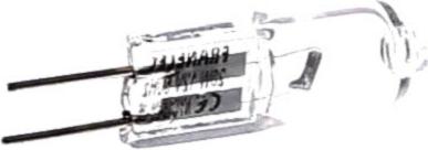 LAMPE Hotte HALOGENE 12V 20W G4 "lot de 2"