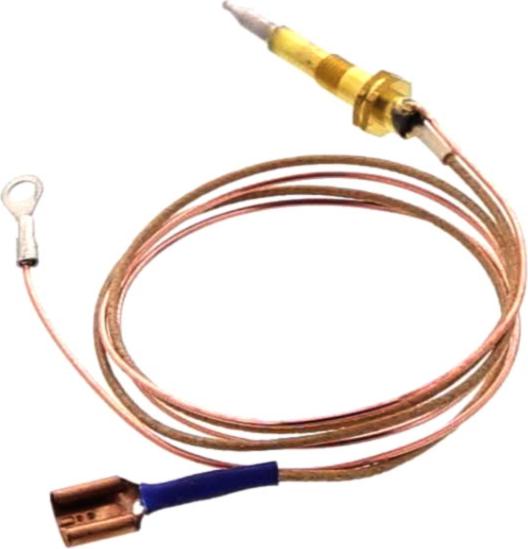 THERMOCOUPLE Cuisinière FEU CENTRAL 410mm COSSE PLATE+RONDE