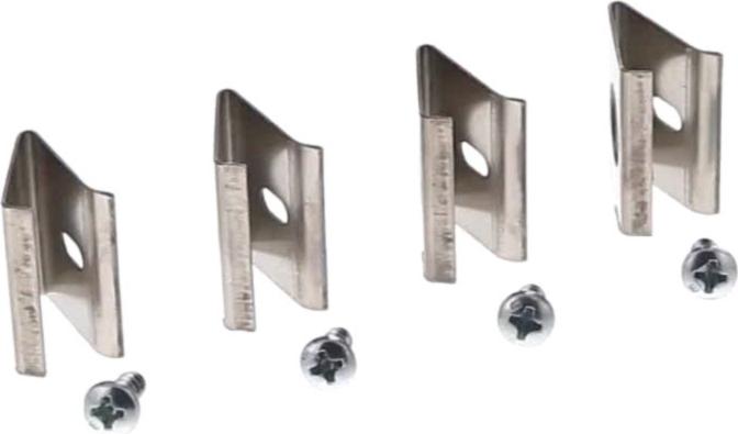 KIT Plaque ENCASTREMENT (4 supports + 4 vis )