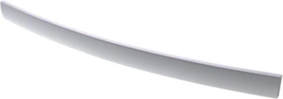 POIGNEE Four PORTE FOUR Blanc  438MM (entraxe poignee 395mm au pas de vis) 420MM