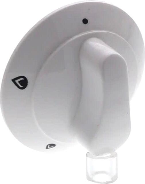 MANETTE Plaque GAZ Blanc 48*24 12h 6mm 14mm