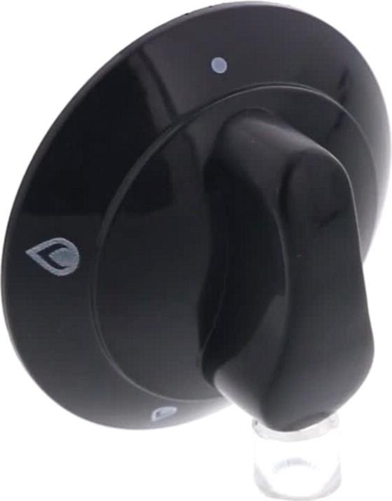MANETTE Plaque GAZ NOIRE 47*24 12h 6mm 11mm