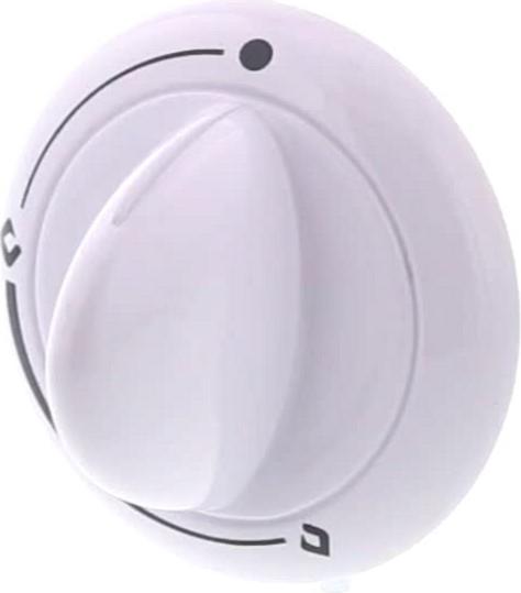 MANETTE GAZ Blanc 49*47 méplat 6h 6mm