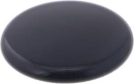 CHAPEAU Cuisinière BRULEUR CENTRALE Intérieure NOIR BRILLANT 38 Millimètre