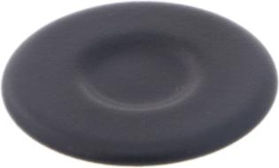 CHAPEAU Cuisinière BRULEUR Auxiliaire 46 Millimètre NOIR MAT