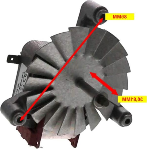 MOTEUR Four VENTILATEUR  C20X0E01/25 32W CHALEUR TOURNANTE