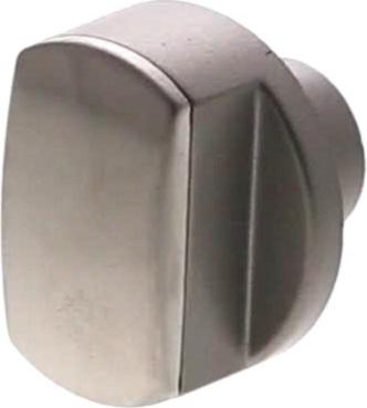 MANETTE Four DROITE THERMOSTAT INOX/GRIS 32*28 12H 6MM 26MM