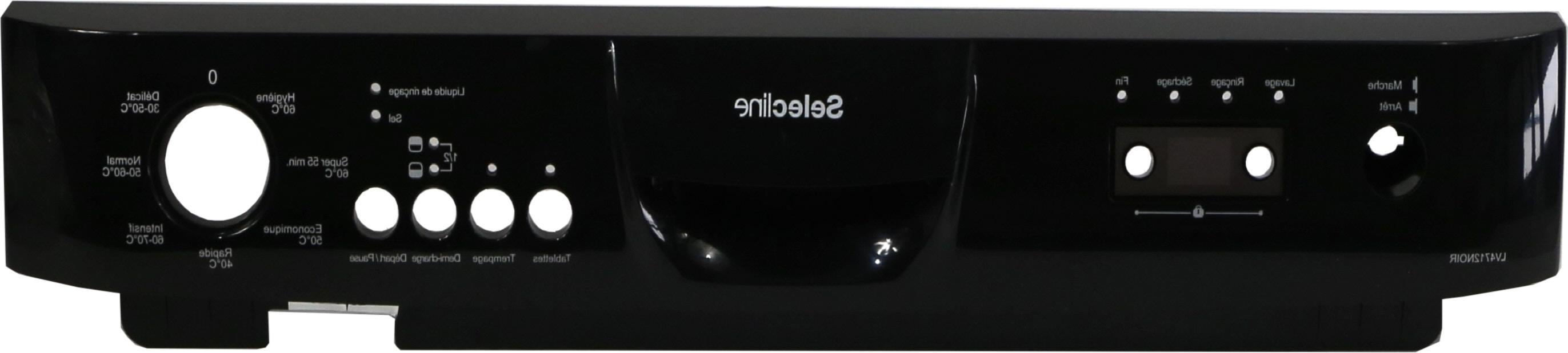 BANDEAU Lave-Vaisselle LV4712NOIR SELECLINE NOIR AC41 DNIRESH remplace par BLANC