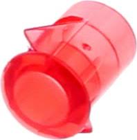 CACHE Plaque VOYANT ROUGE